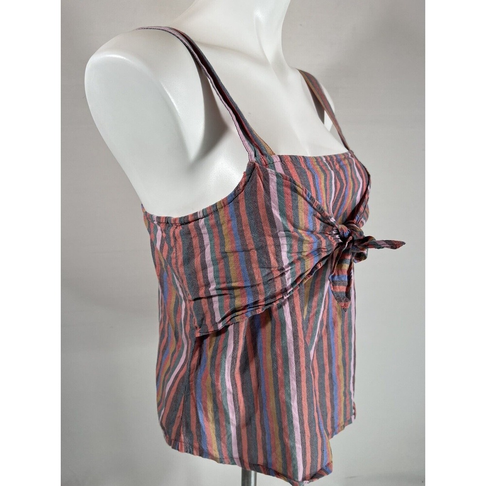 Madewell Halter Tank Striped Sleeveless Summer Minimal Chic - Picture 12 of 12